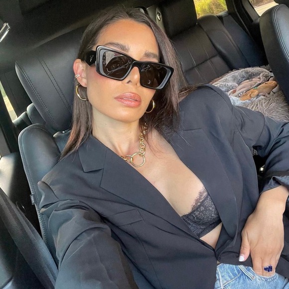 NEW Prada PR08YS Sunglasses in Black - Picture 1 of 10